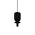 Lampa wisząca czarna + klosz biała kula Sadie NO2512603003 - Nordlux